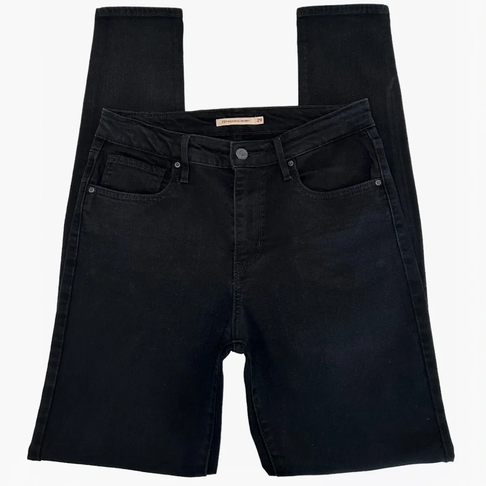 Levi’s 721 High-Rise Skinny 62% Cotton Women’s Jeans - Size: 29 - Picture 8 of 17